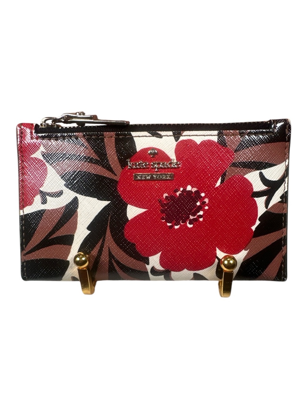 Kate Spade Poppy Field Bifold Compact Wallet